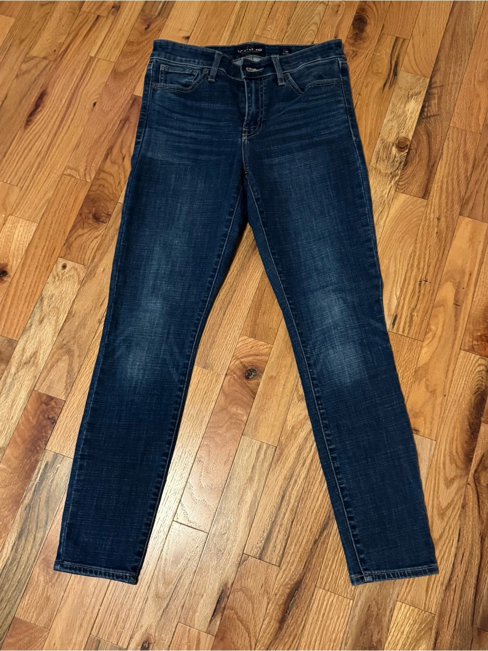 Lucky Brand Women's Dark Blue Skinny Jeans